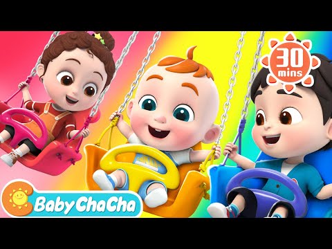 Play Safe at the Playground | Playground Song + More Baby ChaCha Nursery Rhymes & Kids Songs