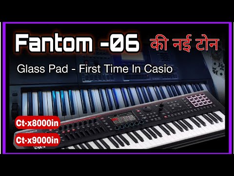 Roland Tone - Glass Pad - 🔥🔥first Time In Casio Ctx9000/ and Ctx8000in