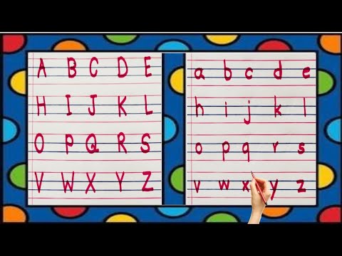 ABCD Writing Letter | Writing Capital with Small Alphabet | ABCD dotted | ABCD for Children’s No 1