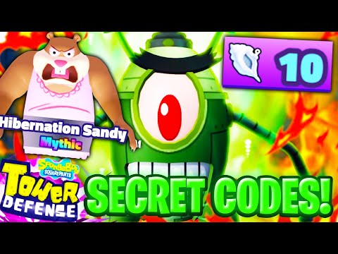 SpongeBob Tower Defense UPDATE 1 CODES!