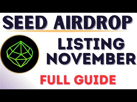 SEED AIRDROP FULL GUIDE #seed #airdrop