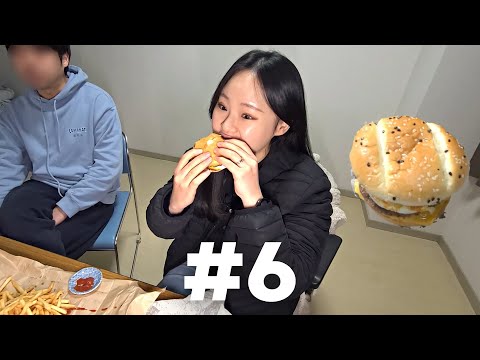 [weekely day #6] slightly smaller Macdonald burger in japan..?🍔 / Korean vlog living in Japan