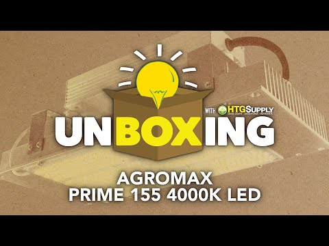 HTG Unboxing: AgroMax Prime 155 LED Grow Light