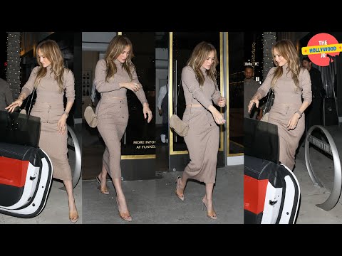 JENNIFER LOPEZ AVOIDS ANSWERING ANY QUESTIONS ABOUT DIDDY'S DRAMA IN BEVERLY HILLS, CA!!!