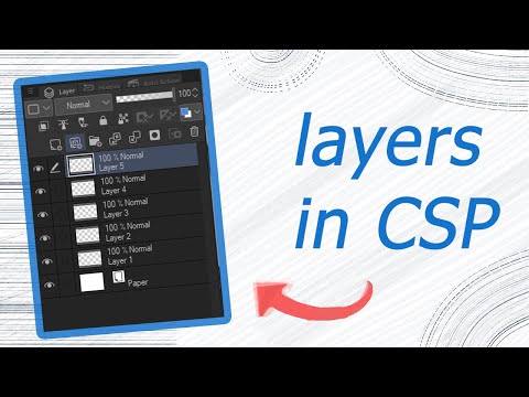 Layers Tutorial in Clip Studio Paint