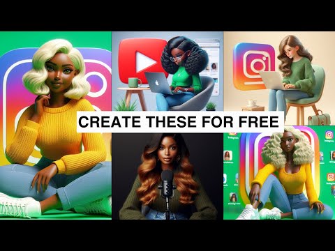 How to generate and create 3d AI Social media images for free using Microsoft Bing | Full Tutorial