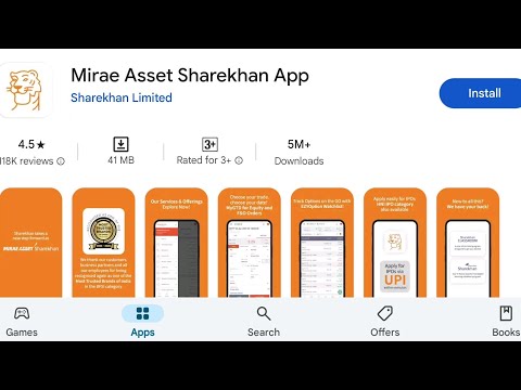 How To Install Mirae Asset Sharekhan App's | How To Download Mirae Asset Sharekhan App's