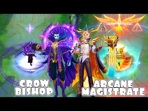 Estes Arcane Magistrate VS Crow Bishop Skin Comparison