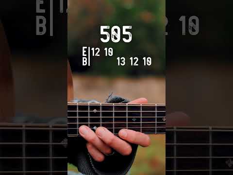 505 Arctic Monkeys Guitar Tutorial // 505 Guitar Lesson