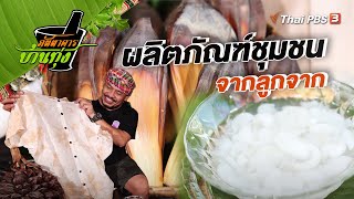 ผลิตภัณฑ์ชุมชนจากลูกจาก | คลิปบ้านทุ่ง