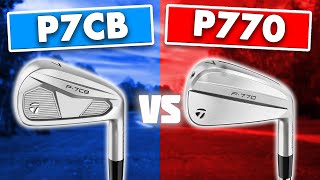 NEW TaylorMade P7CB vs 2024 TaylorMade P770 Irons