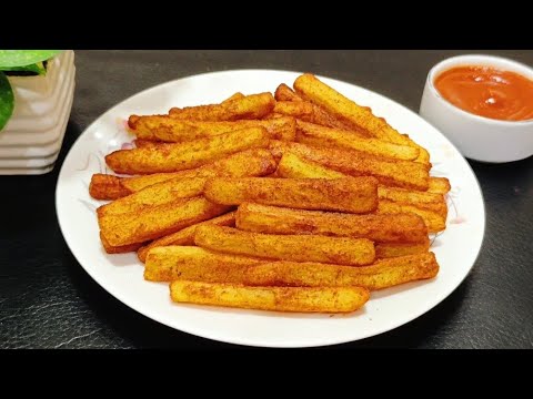 Secret French Fry Recipe! It's So Delicious! How To Make French Fries! Easy Snacks To Make At Home