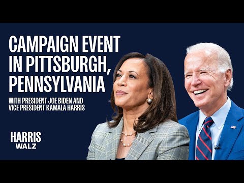 Campaign Event in Pittsburgh, Pennsylvania with President Joe Biden and Vice President Kamala Harris