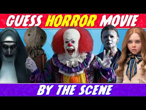 Guess the HORROR MOVIE by Scene (Part 2) 🎞️😱🔪