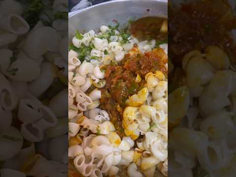 Quick pasta recipe || Indian style pasta recipe || Masala Pasta Recipe #shorts #Homemade #pasta