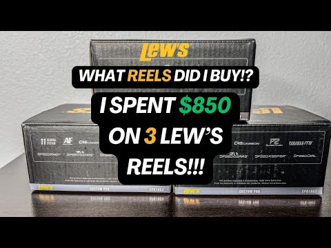 What Reels Did I Buy!? I Spent $850 On 3 Reels!!