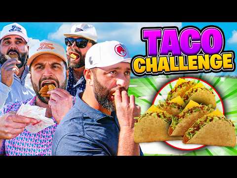 Can We Finish 60 Tacos In Nine Holes Of Golf? (WITH JON RAHM)