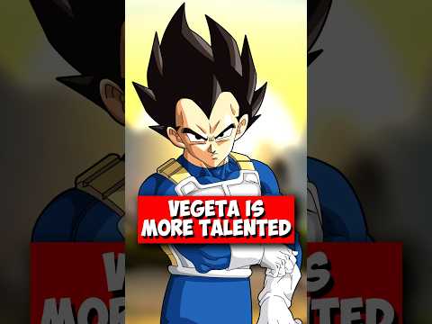 Vegeta is more Talented than Goku #VegetaVsGoku #SaiyanShowdown #PrinceOfAllSaiyans #VegetaOverGoku