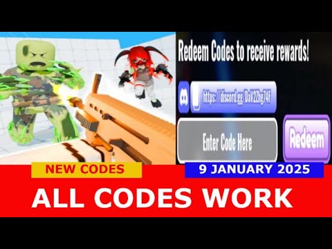 [NEW🧟]Crossfire:Infect ROBLOX | NEW CODES and ALL CODES | JANUARY 9, 2025