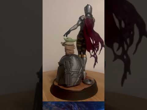 Hot Mandalorian 3D print Paint