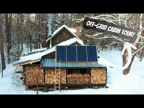 Off-Grid Cabin Tour! | Step Inside Our Off Grid (Dry) Cabin!