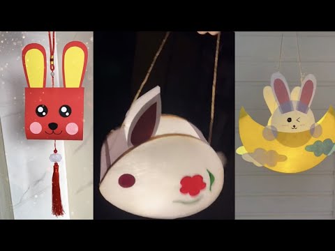 ✅DIY beautiful lanterns of rabbit