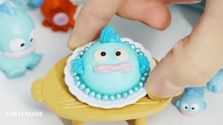 【サンリオ】ハンギョドンのミニチュアケーキ🐟🍥【ちびめし】