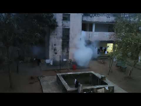 Anti- Mosquitoe fogging at Hostel in Training Academy • Odisha Police Training • Sub Inspector •CPSE