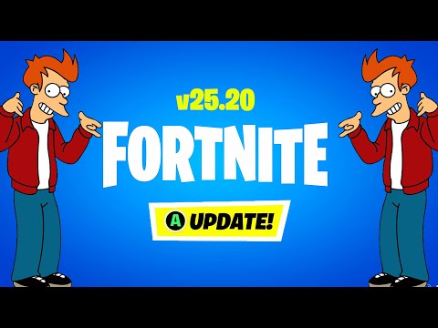 *NEW* HUGE FORTNITE UPDATE!! (New Mythics, Futurama Collab & MORE!)