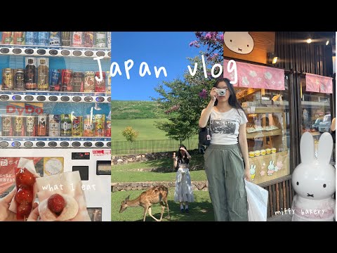 japan vlog🍥: what I eat, shopping, nara park, kyoto, osaka