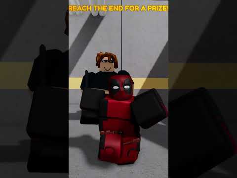 DEADPOOL escape BACON BARRY'S PRISON RUN #roblox #shorts