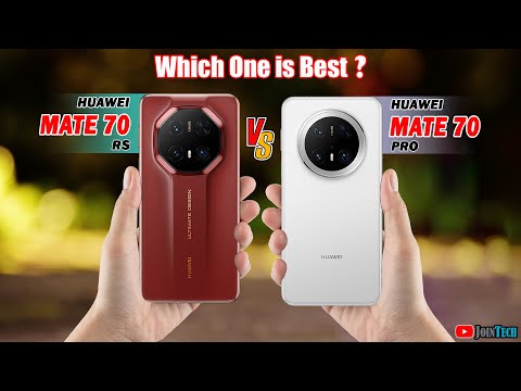 🔥 Duel High Tech!! Huawei Mate 70 RS Vs Huawei Mate 70 Pro Off in a Smartphone Showdown!