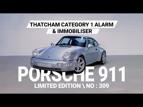 Thatcham Category 1 Alarm & Immobilizer Installation on Jubilee Edition Porsche 911