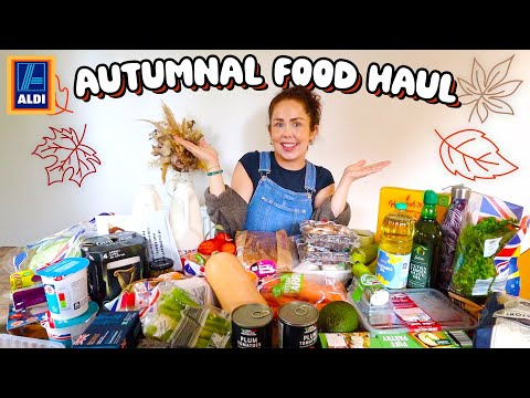 Autumnal Aldi Food Haul With Prices UK | Cosy Grocery Haul September 2024