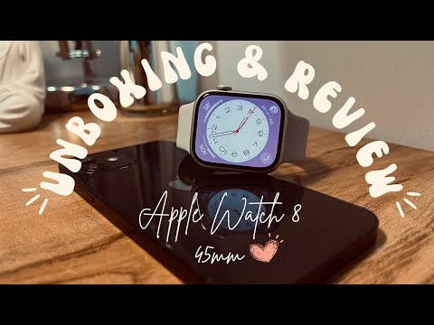 Apple Watch 8 45mm Unboxing | Hands on review of Watch 8 | Apple Watch series 8 #watch8 #apple