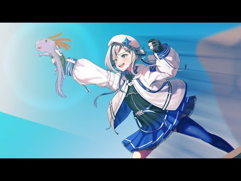 [Speedpaint] Kanata got the blue axolotl