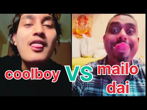 Tiktok Star Coolboy VS maila dai tiktok live stream funny moments 🤣