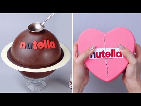 NUTELLA Chocolate Cakes Are Very Creative And Tasty | So Yummy Chocolate Cake Hacks | Top Yummy #2