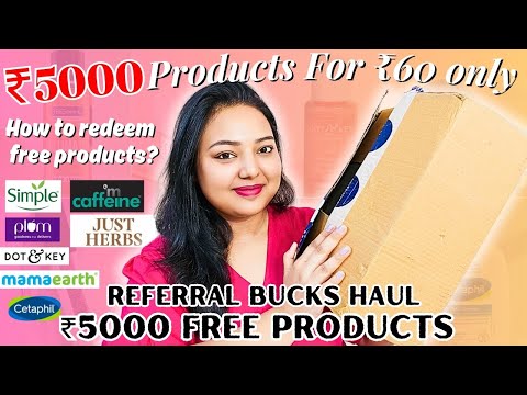 ₹5000 worth FREE PRODUCTS From SMYTTEN😱Smytten Bucks Haul | Ft. @zoukonline Sneha Reviews