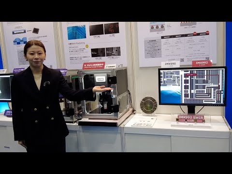 SWIR and UV Image Sensors | Live Demo at Semicon Japan-APCS 2023 | Sony Official