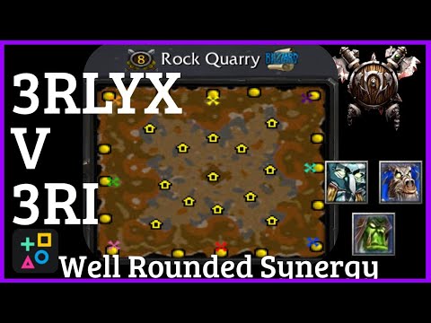 🟪🪓Rock Quarry [3v3] - Human, Orc & Undead vs. Orc, Undead & Night Elf - Yts POV