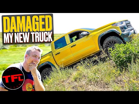 2023 Chevy Colorado Trail Boss Takes a Beating on the Trail... How Far Can I Make It?