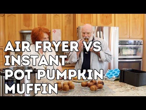 Air Fryer vs Instant Pot Pumpkin Muffin Bites