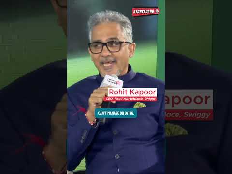 Swiggy's CEO Rohit Kapoor at Storyboard18's Power of Purpose