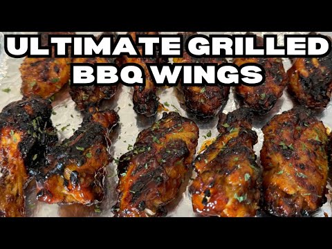 The Ultimate Grilled BBQ Wings