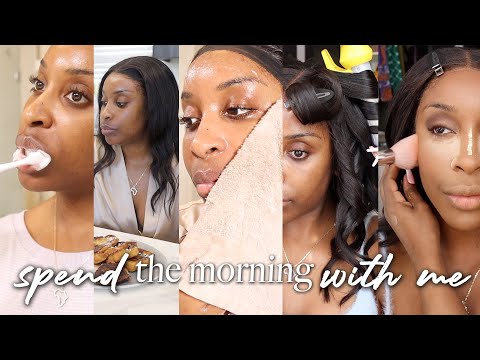 I Ain't Gettin Up at 5am, But Here's a Morning Routine lol | Jackie Aina