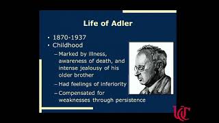 PSYC 5053 - Alfred Adler (1-30-2018)