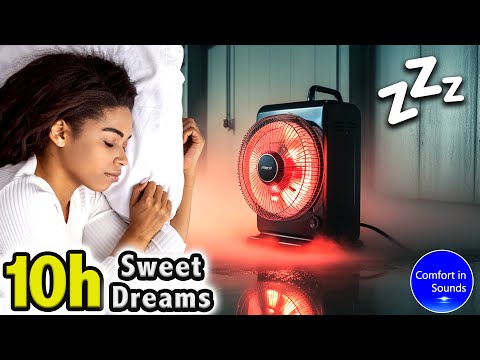 FALL ASLEEP EASILY | Heater Sound in Factory Environment | White Noise to Sleep, Study or Meditate