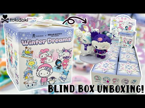 Opening the NEW tokidoki Hello Kitty and Friends Winter Dreams Series! | SANRIO BLIND BOX UNBOXING