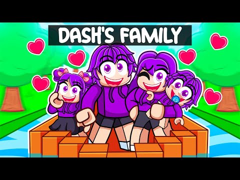 Dash Starts A Family In Roblox Build a Boat…